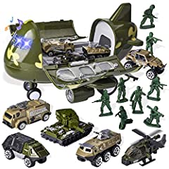15 PCS Military Friction Powered Transport Cargo Airplane for sale  Delivered anywhere in UK