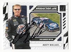 Autographed rusty wallace for sale  Delivered anywhere in USA 