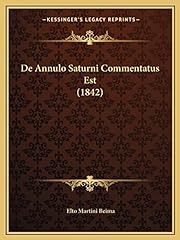 Annulo saturni commentatus usato  Spedito ovunque in Italia 