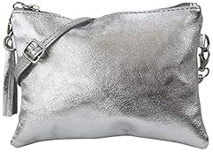 sac longchamp cuir argent d'occasion  Livré partout en France