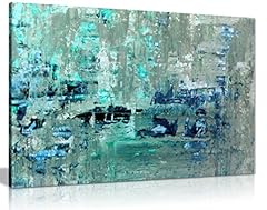 Teal wall art for sale  Delivered anywhere in UK