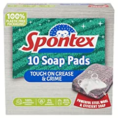 Spontex soap pads for sale  Delivered anywhere in UK