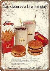 Mcdonalds riproduzione pubblic usato  Spedito ovunque in Italia 