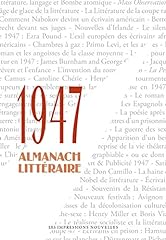1947 almanach littéraire d'occasion  Livré partout en France