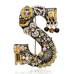 Initial brooch pins for sale  Delivered anywhere in USA 