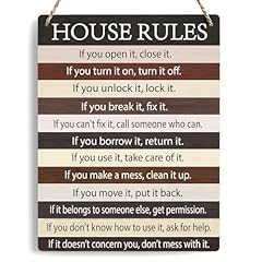 House rules decor for sale  Delivered anywhere in USA 