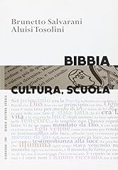 Bibbia cultura scuola usato  Spedito ovunque in Italia 