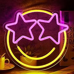 Smile face neon for sale  Delivered anywhere in USA 