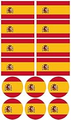 Aufkleber spanischen flagge gebraucht kaufen  Wird an jeden Ort in Deutschland