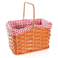 Plastic basket red for sale  Delivered anywhere in UK