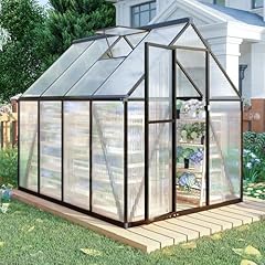 6x8 greenhouse outdoors for sale  Delivered anywhere in USA 