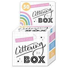Lettering box schnelle gebraucht kaufen  Wird an jeden Ort in Deutschland