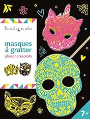 Masques gratter phosphorescent d'occasion  Livré partout en France