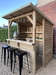 Wooden garden bar for sale  Delivered anywhere in UK