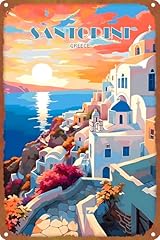 Fashion santorini landscape for sale  Delivered anywhere in USA 