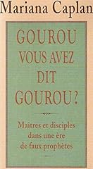 Gourou avez dit d'occasion  Livré partout en France
