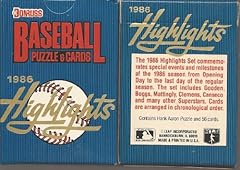 1986 donruss highlights for sale  Delivered anywhere in USA 