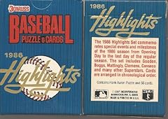 1986 donruss highlights for sale  Delivered anywhere in USA 