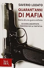 Quarant anni mafia. usato  Spedito ovunque in Italia 