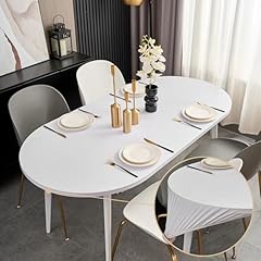 Fitted white oval for sale  Delivered anywhere in USA 