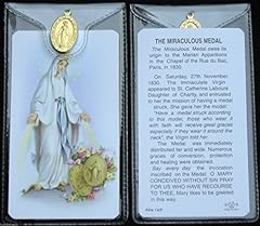 Miraculous medal prayer for sale  Delivered anywhere in UK
