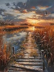 Diamond painting sonnenunterga gebraucht kaufen  Wird an jeden Ort in Deutschland