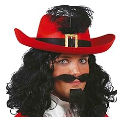 Red musketeer hat for sale  Delivered anywhere in UK