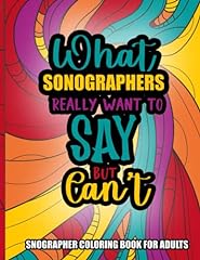 Sonographer coloring book for sale  Delivered anywhere in USA 