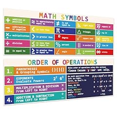 Sadoup math posters for sale  Delivered anywhere in USA 