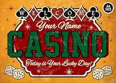 Eliteprint personalised casino for sale  Delivered anywhere in UK