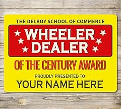 Personalised wheeler dealer for sale  Delivered anywhere in UK