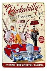 Diilihiiri poster rockabilly gebraucht kaufen  Wird an jeden Ort in Deutschland