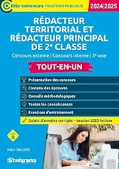 Rédacteur territorial rédact d'occasion  Livré partout en France