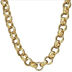 Gold necklace diamond for sale  Delivered anywhere in Ireland