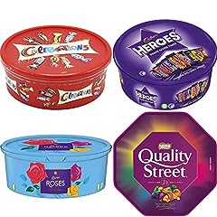 Chocolate tubs assorted for sale  Delivered anywhere in UK