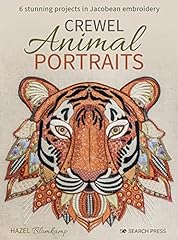 Crewel animal portraits for sale  Delivered anywhere in Ireland