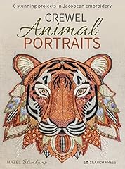 Crewel animal portraits for sale  Delivered anywhere in UK