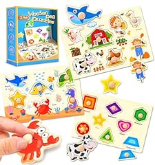 Wooden peg puzzles for sale  Delivered anywhere in USA 