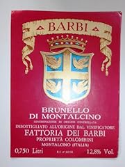 Barbi brunello montalcino usato  Spedito ovunque in Italia 