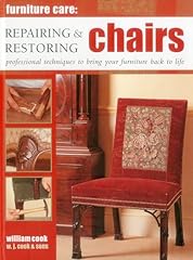 Repairing restoring chairs d'occasion  Livré partout en Belgiqu