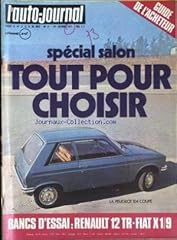 Auto journal 01 d'occasion  Livré partout en France