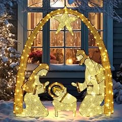 Outdoor lighted christmas for sale  Delivered anywhere in USA 