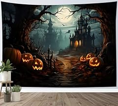 Spooky halloween tapestry for sale  Delivered anywhere in USA 