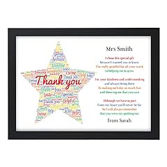 Personalised thank teacher for sale  Delivered anywhere in UK
