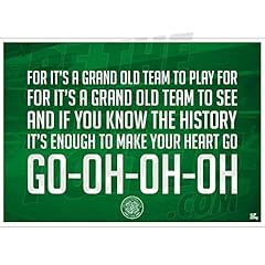 Star posters celtic for sale  Delivered anywhere in UK