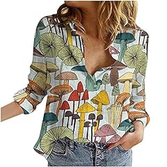 Women button shirts for sale  Delivered anywhere in UK