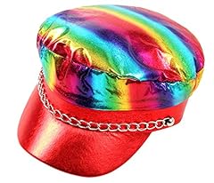 Cappello arcobaleno multicolor usato  Spedito ovunque in Italia 