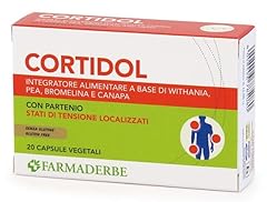 Farmaderbe cortidol integrator usato  Spedito ovunque in Italia 