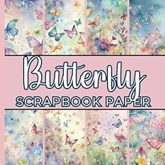 Butterfly scrapbook paper for sale  Delivered anywhere in Ireland