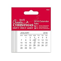 calendar tabs 2018 for sale  Delivered anywhere in UK